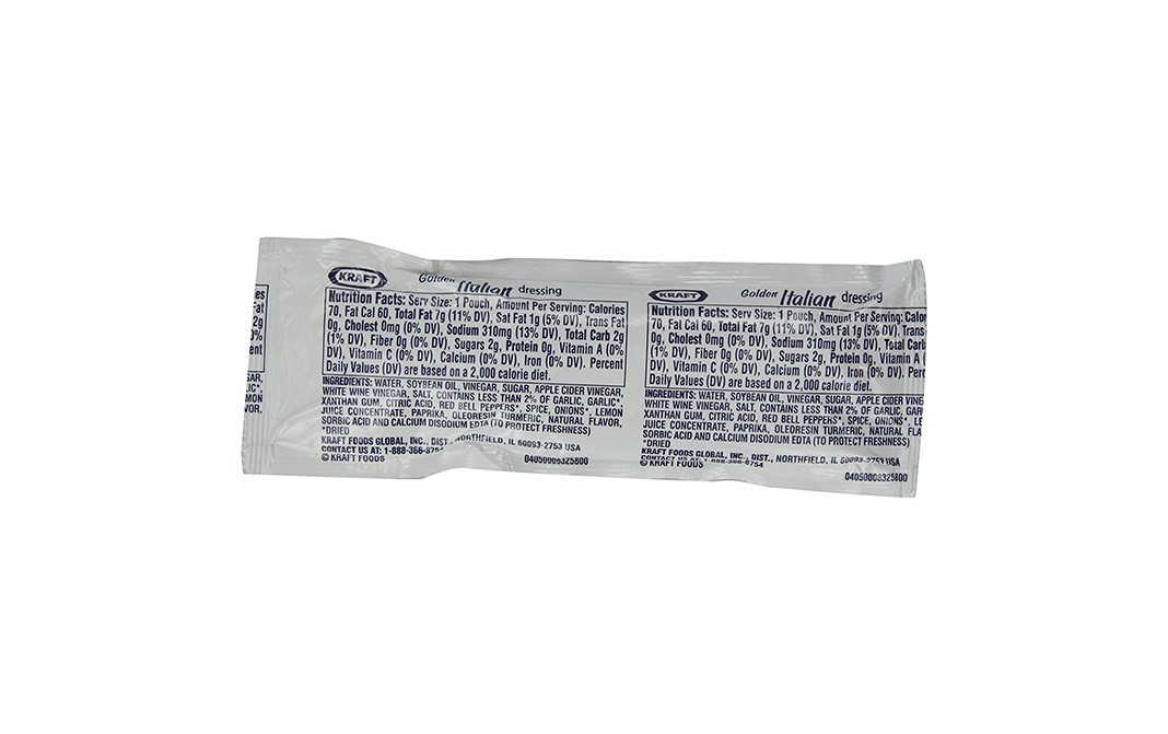 Kraft Golden Italian Dressing   Pack  28.35 grams